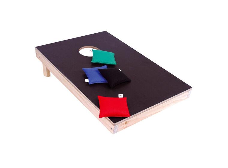 Cornhole Erteposespill Spillplate med 16 erteposer 