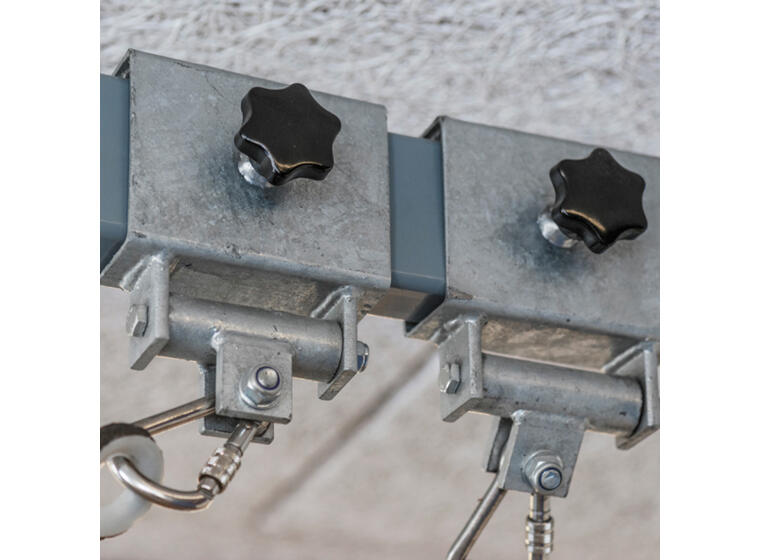 Klatrenett til Motorikkskinne 14 mm Svart | 30x30 cm | 300 x 210 cm 