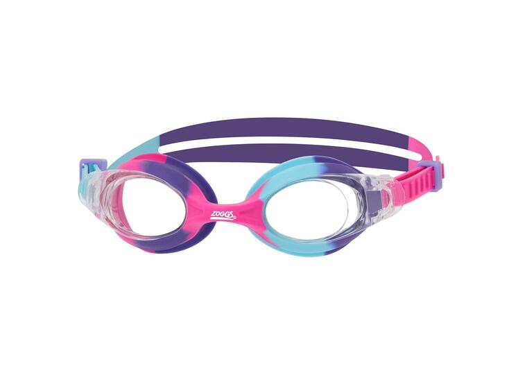 Little Bondi Svømmebrille barn Zoggs 2-6 år | Klar linse | Lilla/Rosa 
