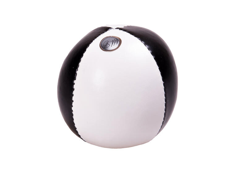 MB Sjongleringsball 110 g | Fluo Hvit | 2-farget | Fluoriserende 