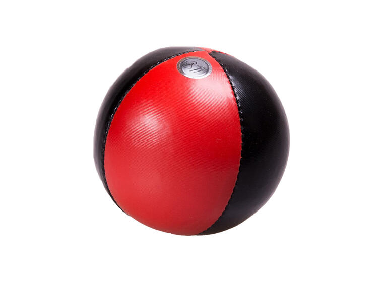 MB Sjongleringsball 130 g | Fluo Rød | 2-farget | Fluoriserende 