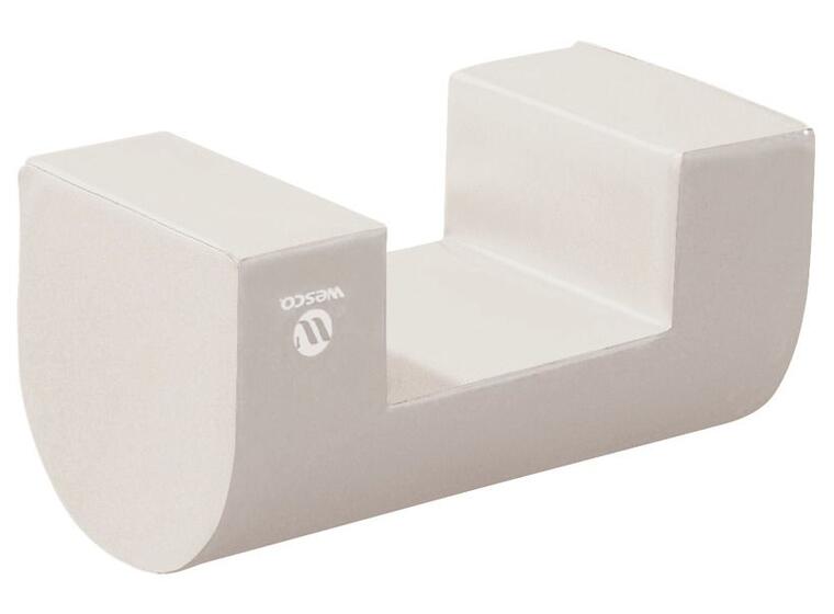 Skummodul | Oval bro i skum 60x30x30 cm | grå/ivory 