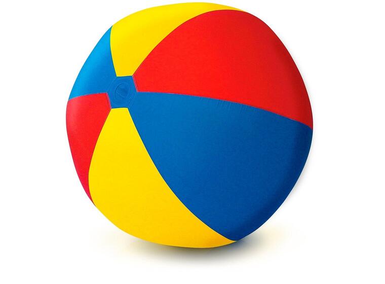 Stor ballong med trekk 150 cm 150 cm | til lek, kroppsøving og terapi 