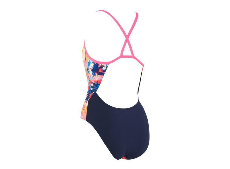 Sunset Tri Back Badedrakt EU36 Zoggs | Flerfarget | Ecolast+ 