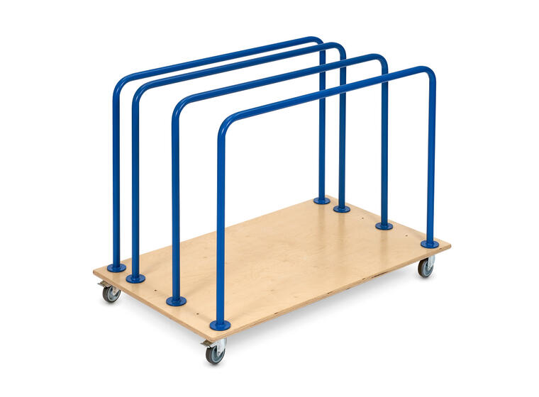 Transportvogn til matter 124,5 x 70 x 83,7 cm 