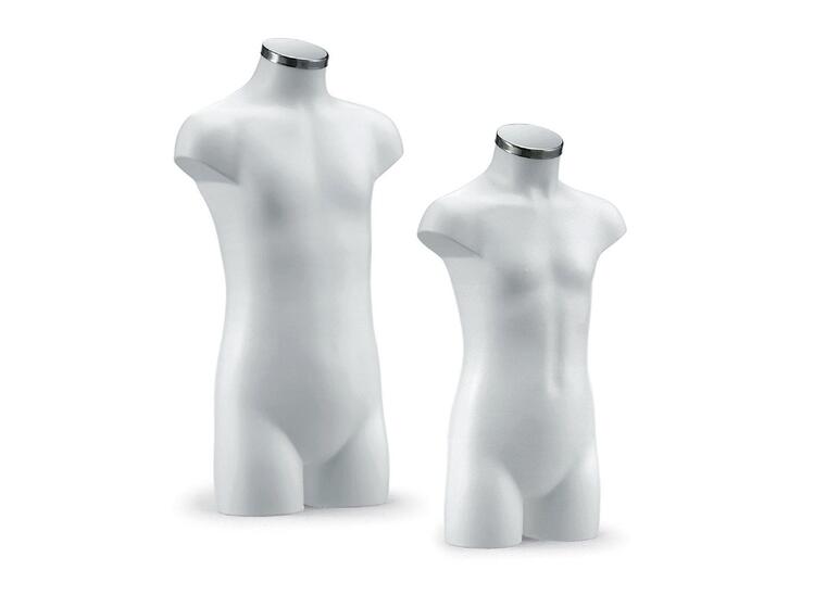 Utstillingsdukke Torso barn 3/4 60 cm høy 