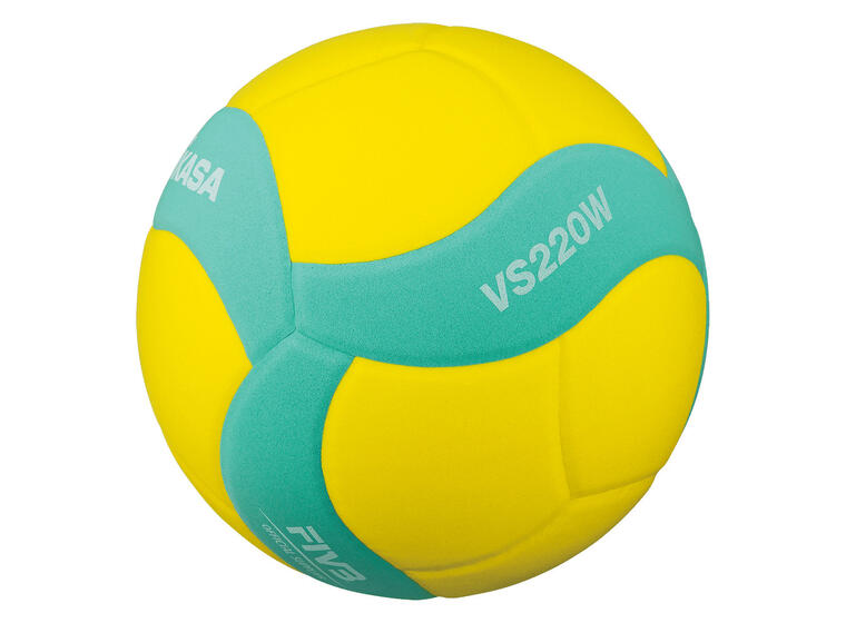 Volleyball Mikasa VS220W Str. 5 | Lett ball | 7-12 år 