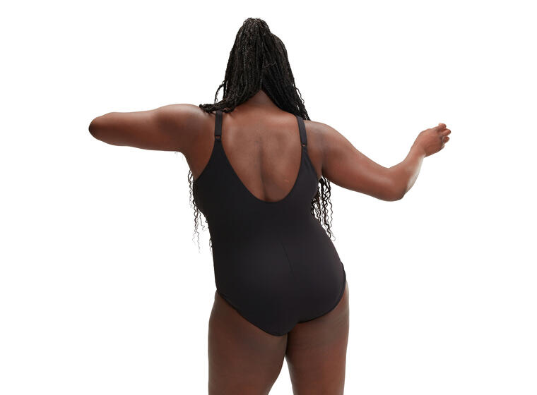 AquaNite Shaping Badedrakt (+) 44 Speedo | Svart | ECO Shape Comprex 