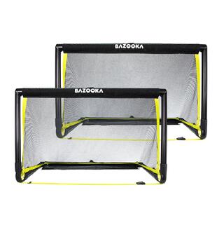 BazookaGoal XL | 150X90 cm |  2 stk 3v3 Fotballm&#229;l - Sammenleggbart minim&#229;l