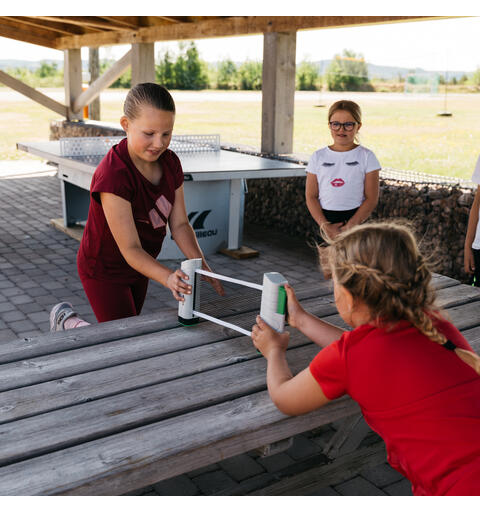 Bordtennisnett Flexnet Spordas Spill bordtennis hvor som helst
