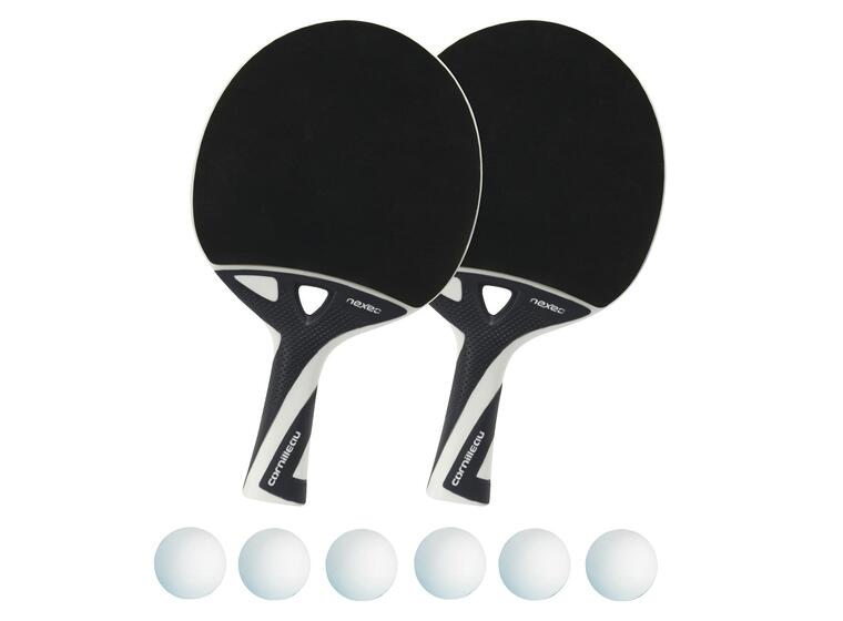 Bordtennissett Cornilleau Nexeo X70 2 uteracketer | 6 baller