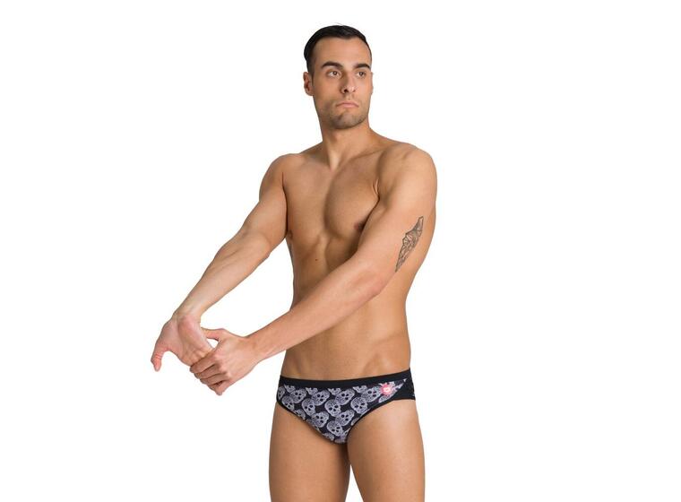 Crazy Pop Skulls Brief Badebukse 24 Arena | Flerfarget | MaxLife 