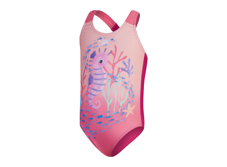 Digital Printed Badedrakt jr 80 Speedo | Rosa | ECO EnduraBrite 