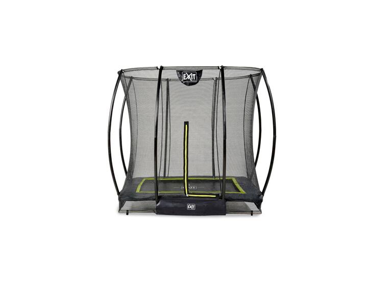 EXIT Silhouette bakketrampoline 153 x 214 cm | Svart | Sikkerhetsnett 