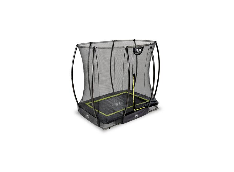 EXIT Silhouette bakketrampoline 153 x 214 cm | Svart | Sikkerhetsnett 