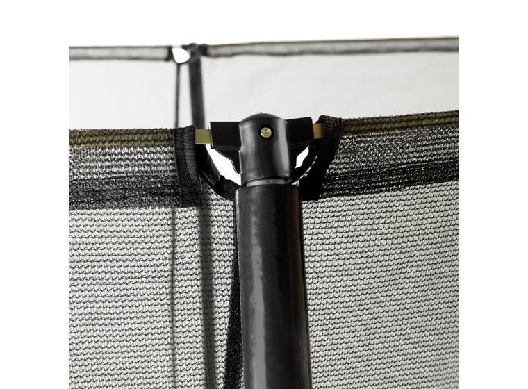 EXIT Silhouette bakketrampoline 153 x 214 cm | Svart | Sikkerhetsnett 