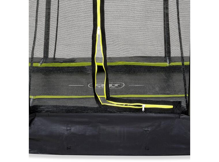 EXIT Silhouette bakketrampoline 244 cm | Svart | Inkl. sikkerhetsnett 