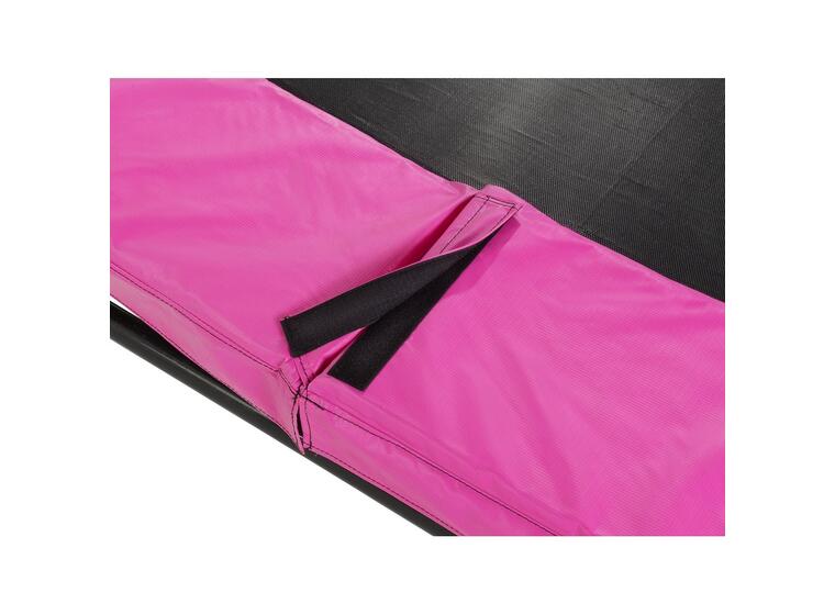 EXIT Silhouette trampoline 427 cm | Sikkerhetsnett |  Rosa 