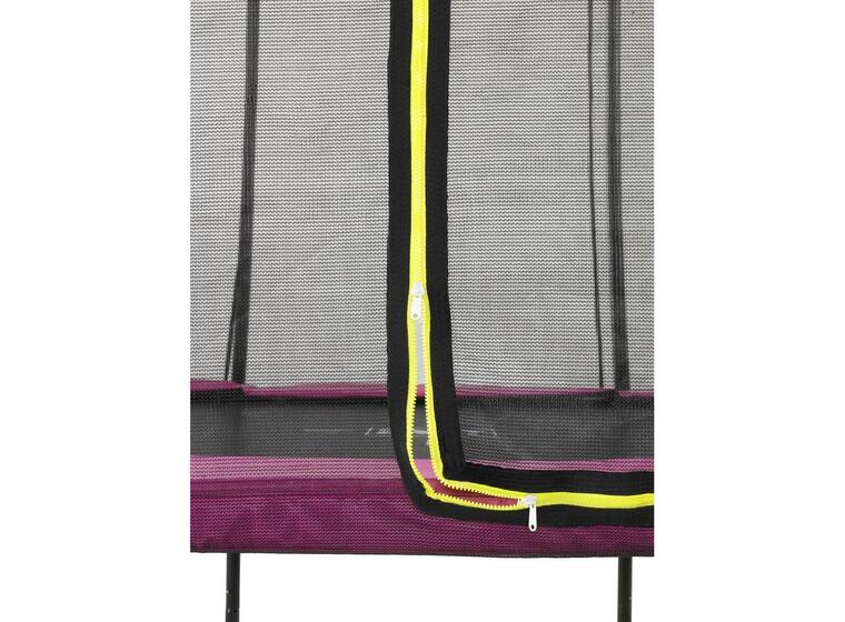EXIT Silhouette trampoline 427 cm | Sikkerhetsnett |  Rosa 