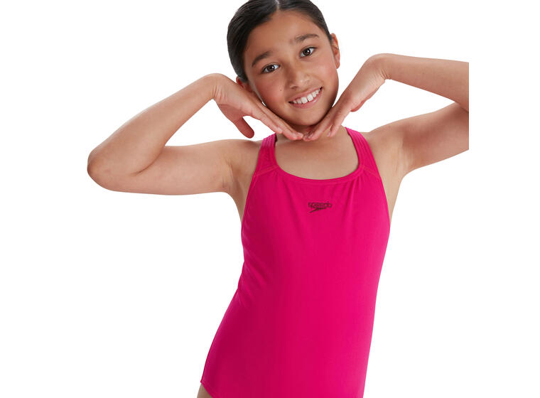 Essential Medalist Badedrakt jr 140 Speedo | Rosa | ECO Endurance+