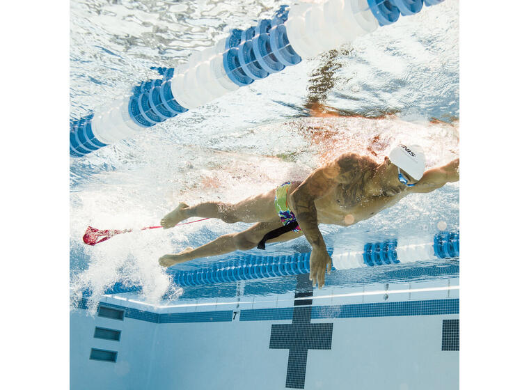 FINIS Swim Parachute 12 | Blå Svømmefallskjerm | Motstandstrening 