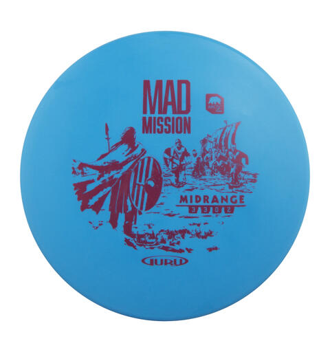 Golfdisc Midrange Mad Mission ArcticLine Mellomdistanse disc til frebeegolf