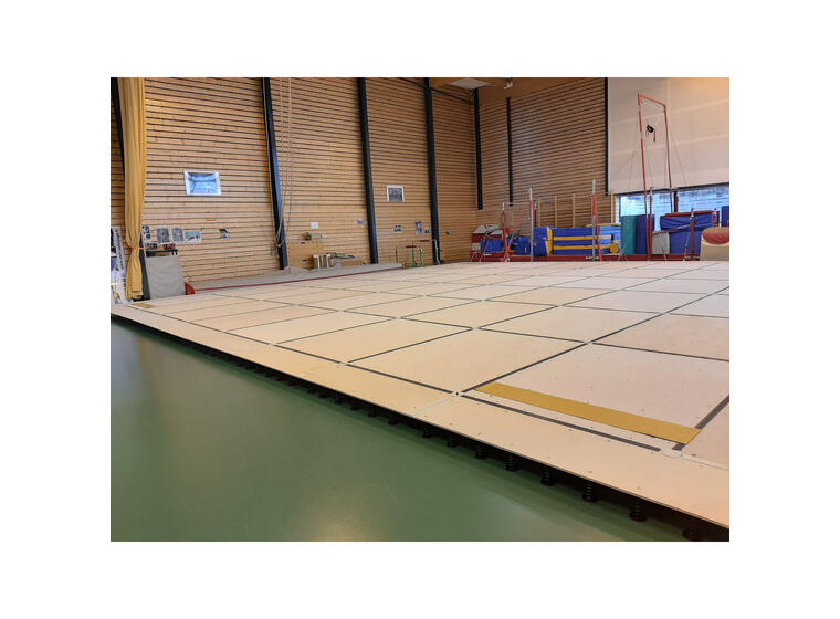 Gymnova Frittståendefelt 14x14 FIG sertifisert 