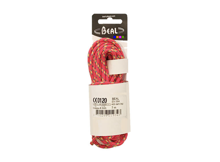 Hjelpetau Beal 3 mm x 120m | Oransje Klatring | Statisk tau 