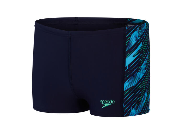 HyperBoom Aquashort Badebukse jr 116 Speedo | Marine/Blå | EnduraFlex 