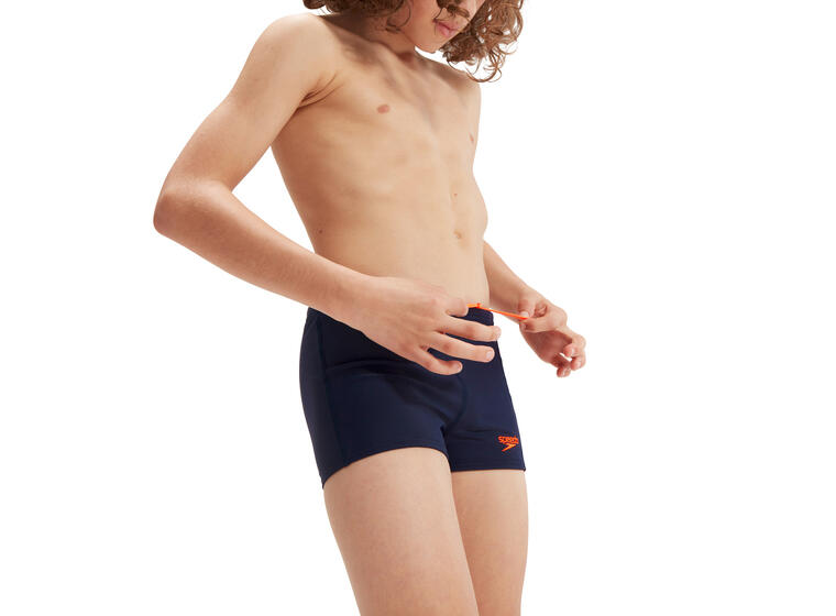 Hyperboom Aquashort Badebukse jr 164 Speedo | Marine/Oransje | Endurance10 