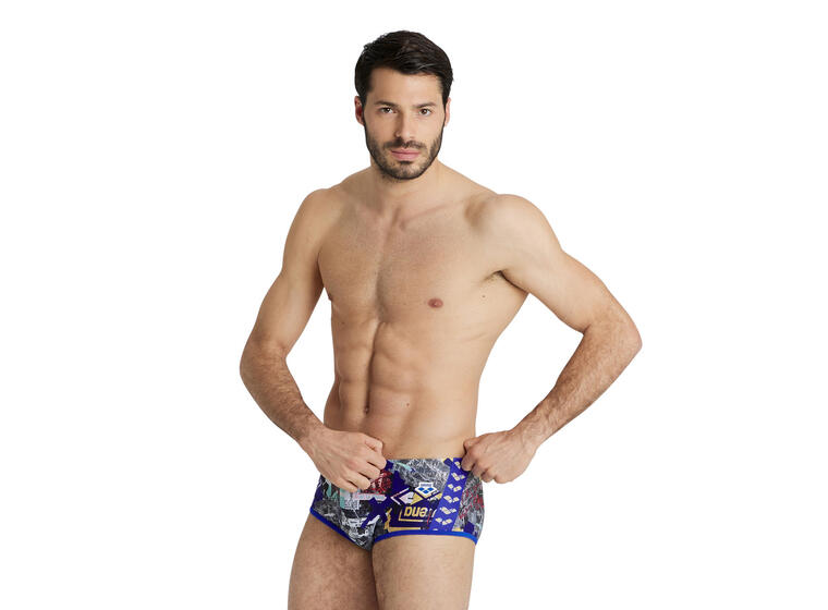 Icons Swim Short Badebukse 38 Arena | Flerfarget | ECO MaxFit 