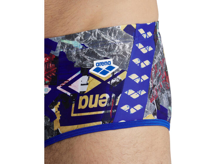 Icons Swim Short Badebukse 38 Arena | Flerfarget | ECO MaxFit 