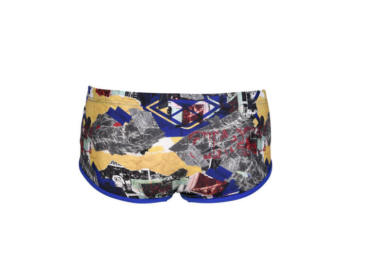 Icons Swim Short Badebukse 38 Arena | Flerfarget | ECO MaxFit 