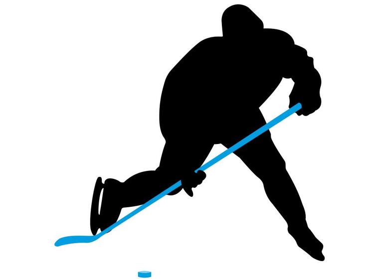 Ishockeykølle Nijdam® Senior R 150 cm | venstrebøyd blad 