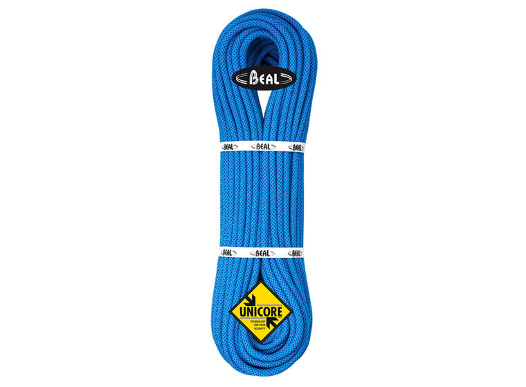 Klatretau Beal JOKER 9,1mmx200m Golden dry | Dynamisk enkelttau | Blå 