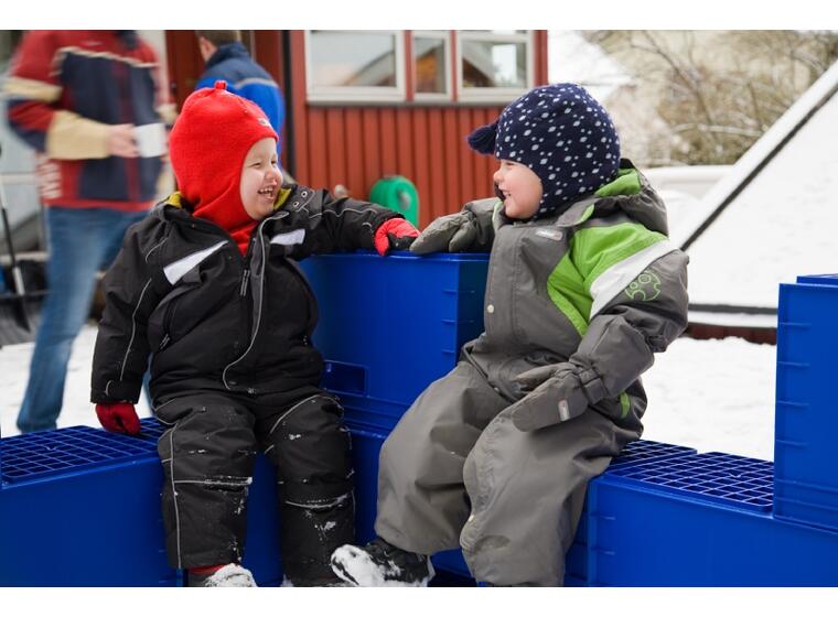 Lekekasse Vinter Svært solide, tåler -20 til +60 grader 