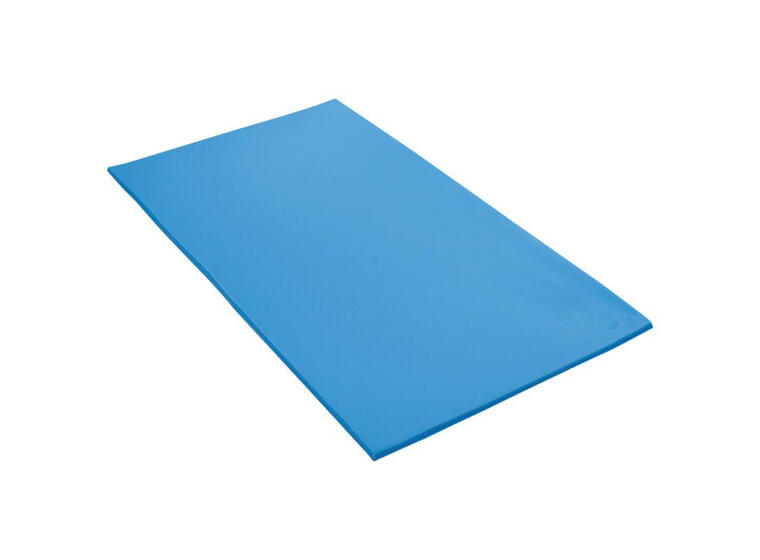 Lekematte 200 x 100 x 2 cm | Blå Matte med borrelås og antiskliunderlag 