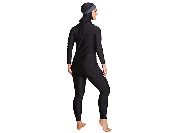 Meelup Modesty Suit Burkini Badedrakt 44 Zoggs | Svart | Elastomax 