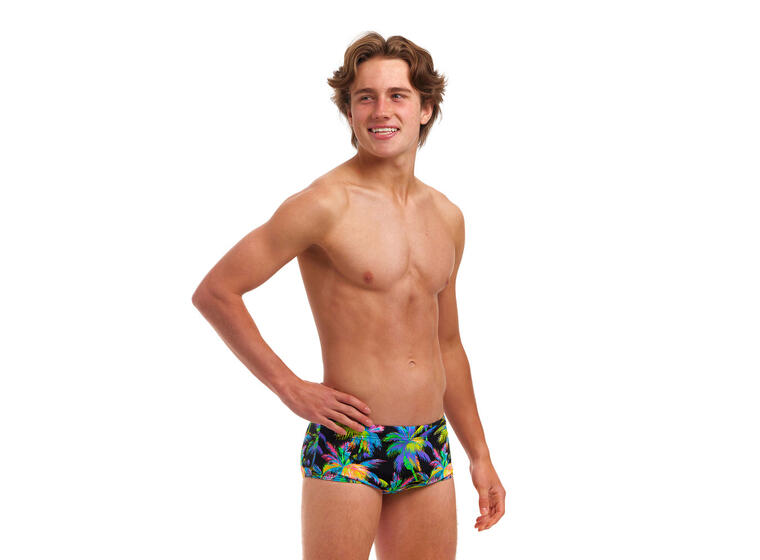 Paradise Please Badebukse jr 140cm Funky Trunks | Sidewinder Trunks 