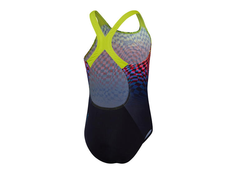 Placement Powerback Badedrakt jr 164 Speedo | Svart | ECO Endurance+ 