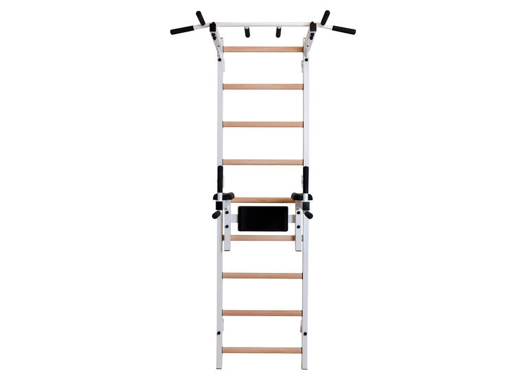 Ribbevegg BenchK 312W Hvit Fastmontert pull-up | dip bar 