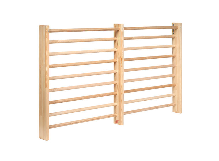 Ribbevegg Sport-Thieme Mini 180 x 90 cm 2 seksjoner | Avstand 7,8 cm 