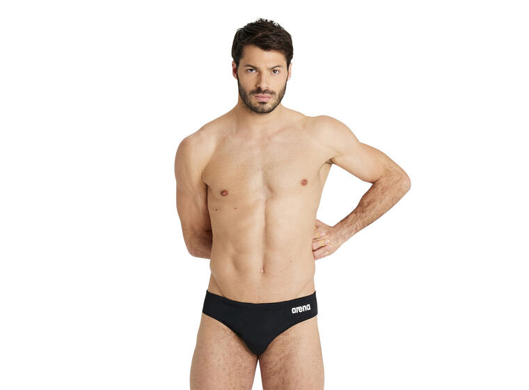 Solid Briefs Badebukse 30 Arena | Svart | MaxLife ECO