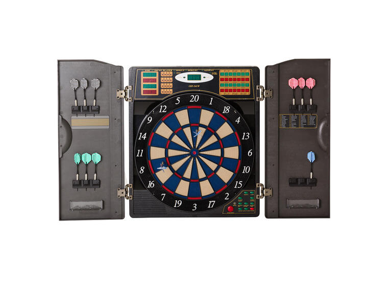 Dart Kings Dart Sett Profi Elektronisk med dartskap 