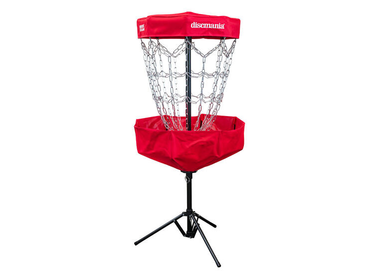 Discgolfkurv Discmania Rød Portabel frisbeegolfkurv 