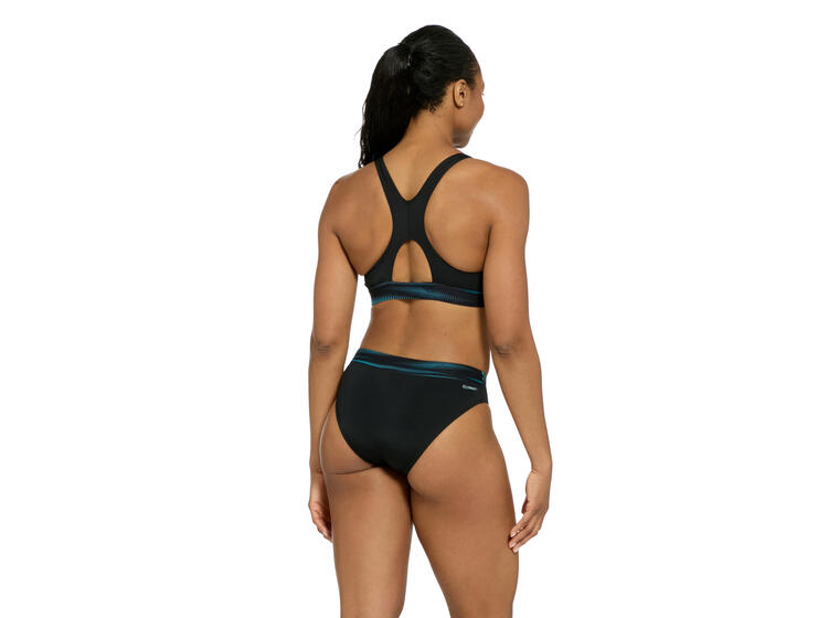 Extender Actionback Bikini EU42 Zoggs | Svart/Blå| Ecolast+ 