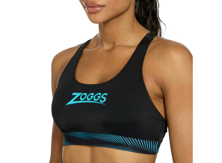 Extender Actionback Bikini EU42 Zoggs | Svart/Blå| Ecolast+ 