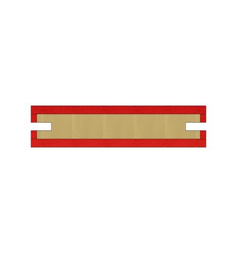 Fallmatte svingstang 300x50x20 cm