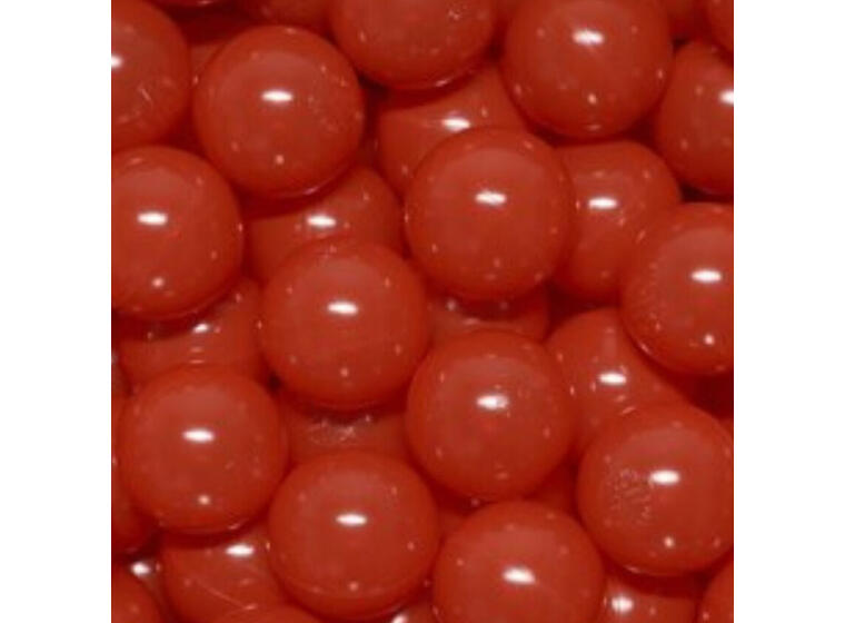 Fargeblandet baller til ballbasseng 7,5 cm | 500 stk | Rød 