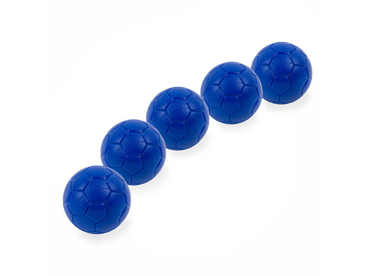 Foosball ball Kunststoff | 36 mm 5 stk baller til fotballspill | Blå 